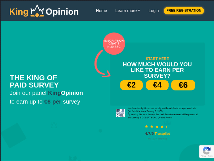 Take King Opinion Surveys Now!
